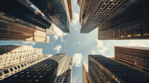 Gráfico ascendente de fundos imobiliários em alta, com setas apontando para oportunidades de investimento em dezembro de 2026 no mercado de FIIs brasileiros.